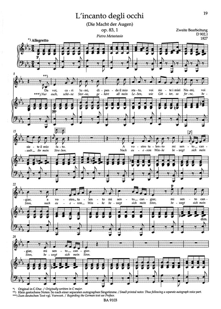 Lieder, Volume 3